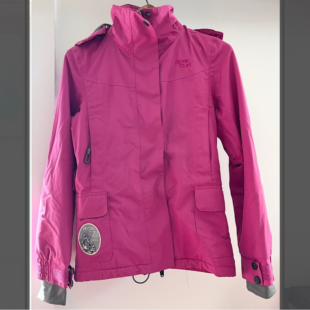 Rip Curl RT Fortress 10K Waterproof Ski Snowboard Jacket Pink XS